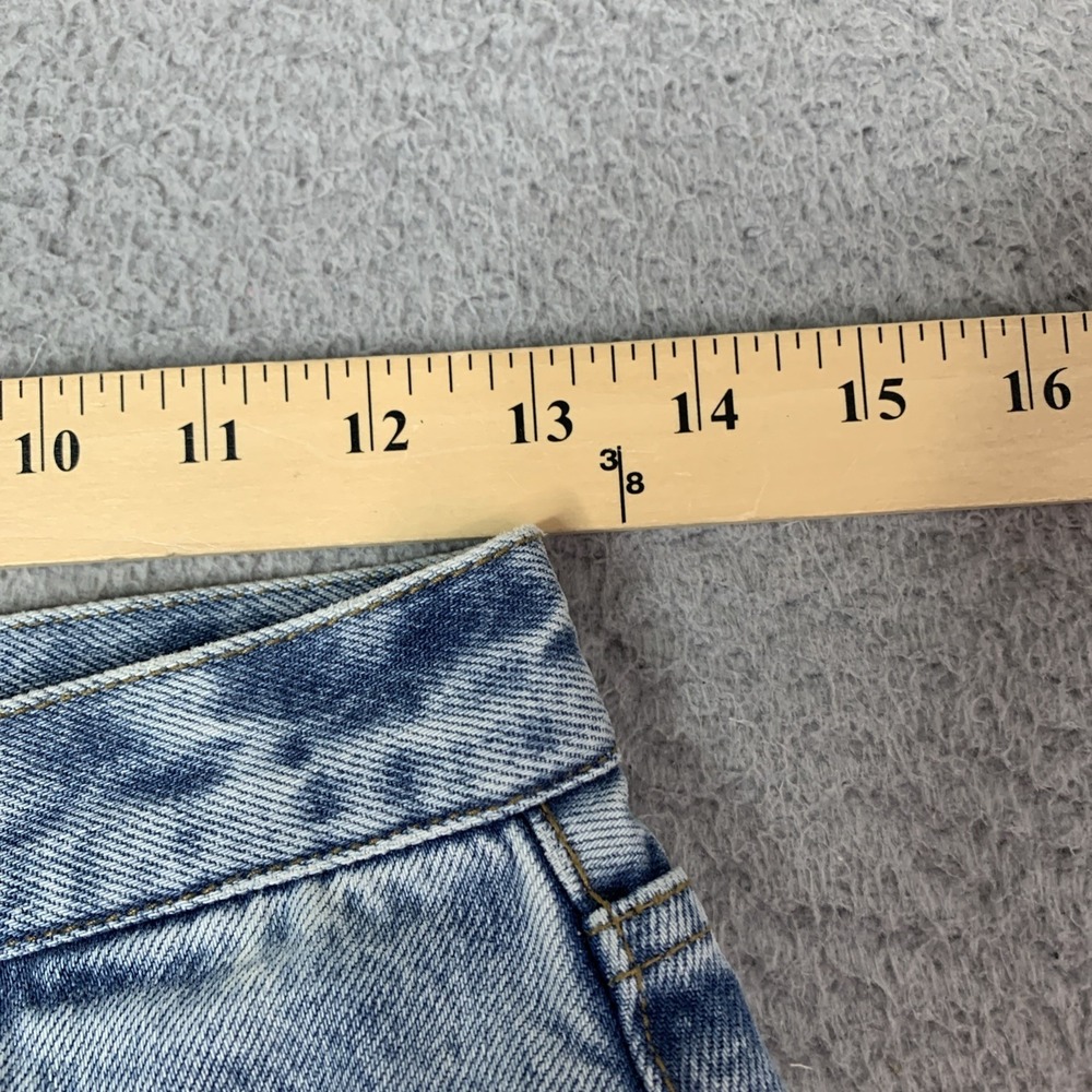 Hey Joanie Y2K 90's straight loose Women's Jeans Size XS 24 Mid Rise 10" - Picture 10 of 15